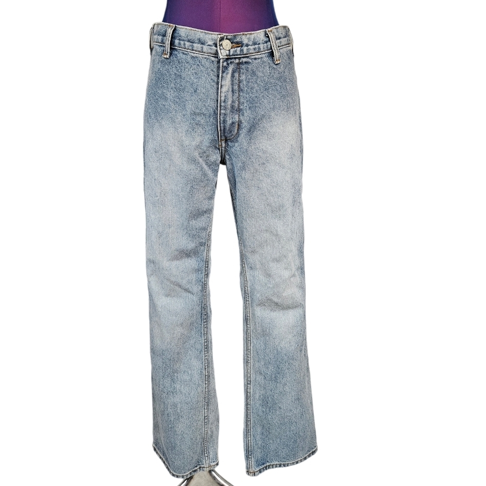 Classic Blue Straight Leg Jeans
